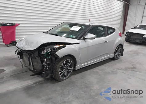 2016 Hyundai Veloster Turbo from USA, damaged, VIN KMHTC6AE1GU273559